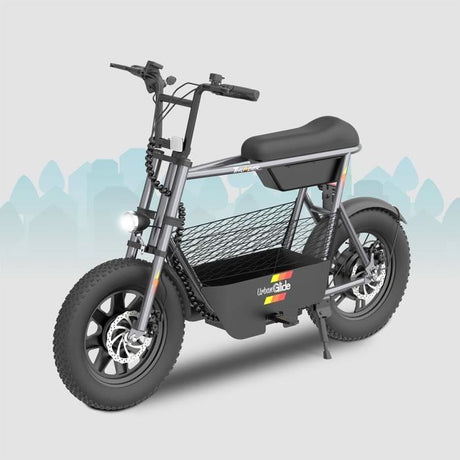 Draisienne Électrique - URBANGLIDE - Thunder 160 - Autonomie 30 km - Vitesse 25 km/h - Gris