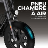 Draisienne Électrique - URBANGLIDE - Thunder 160 - Autonomie 30 km - Vitesse 25 km/h - Gris