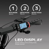 Trottinette électrique - URBANGLIDE - ECROSS DUO - 800 W - Pneus 10 - Max 25 km/h - Autonomie jusqu'a 60 km