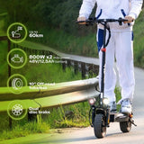 Trottinette électrique - URBANGLIDE - ECROSS DUO - 800 W - Pneus 10 - Max 25 km/h - Autonomie jusqu'a 60 km