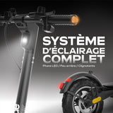 Trottinette électrique - URBANGLIDE - 100 EVO - 450 W - Pneus 10 - Max 25 km/h - Autonomie jusqu'a 25 km