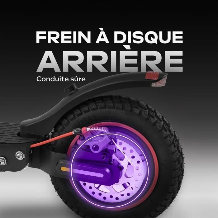 Trottinette électrique pliable - URBANGLIDE RIDE - 100 MAX 2 - 350W - Roues 10 - Adulte - Noir