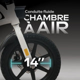 Draisienne Èlectrique - URBANGLIDE - BIKE 140 WHITE - 36V - 350W - Pneus 14 - Autonomie 18KM - Vitesse max 25KM/h