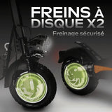 Trottinette électrique tout terrain - URBANGLIDE - ECROSS PRO 2 - 10 - 48V - 800 W - 13Ah - Autonomie 50KM