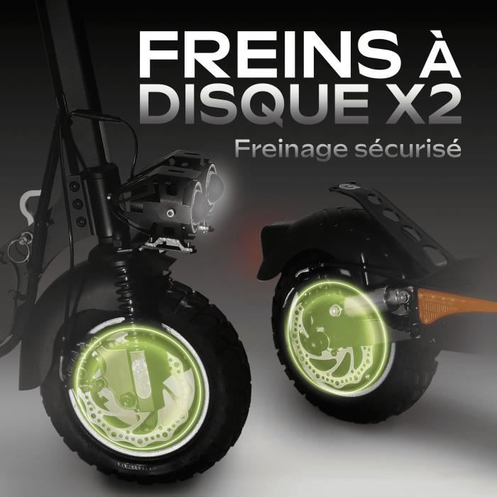 Trottinette Èlectrique tout terrain - URBANGLIDE - ECROSS PRO 2 - 10 - 48V - 800 W - 13Ah - Autonomie 50KM