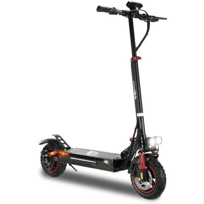 Trottinette électrique tout terrain pliable ECROSS PRO LITE 2- URBANGLIDE - 10 - 48V - 800W - Auto 40KM Feu stop + clignotants
