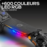 Trottinette électrique - URBANGLIDE - All Road 6 2x2 - 800 W - Pneus 10 - Max 25 km/h - Autonomie jusqu'a 80 km