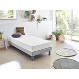 DORMIPUR - Matelas - 90 x 200 cm - Epaisseur 16 cm - Mousse a mémoire de forme - Housse lavable en machine - Equilibré