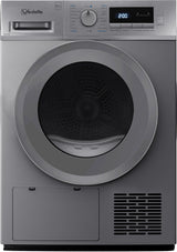 Seche-linge pompe a chaleur VEDETTE VSF518HS - 8 kg - Classe D - Silver