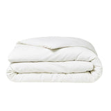 Parrure de lit TODAY Prestige - 240 x 260 cm - 2 personnes - 100% Satin de coton - Craie