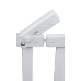 Lit bébé pliant - 60 x 120 cm - ROBA - FOLD UP - Roulettes - Blanc