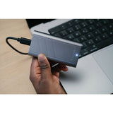 Disque SSD externe - VERBATIM - TurboMetal - 2 To - Gris