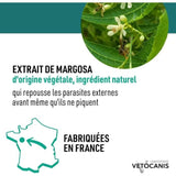 Pipettes préventives antiparasitaires - VETOCANIS - x2 - Pour Chiens Moyens