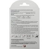 Pipettes - VETOCANIS - x4 Pipettes Anti-puces et tiques Duo 67mg/20mg pour Petits Chiens