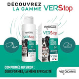 Sirop aide a l'hygiene digestive - VETOCANIS - VERSTOP - Pour Chien et Chat - 125 ml