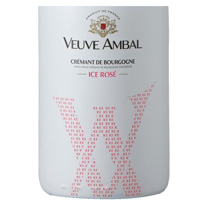 Veuve Ambal Ice Demi-sec - CrÈmant de Bourgogne RosÈ