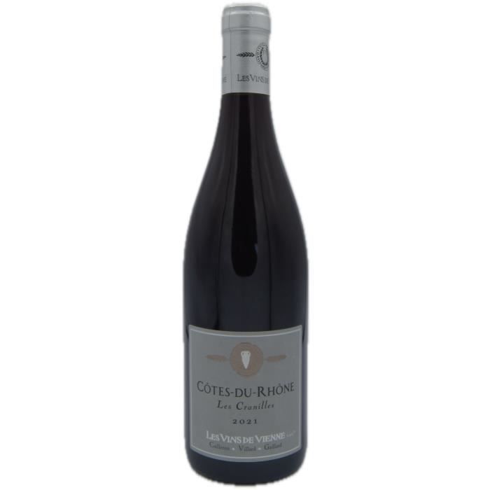 Vin de Vienne Cuvée Les Cranilles 2022 Côtes du Rhône - Vin rouge de la Vallée du Rhône