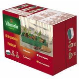 VILMORIN Kit serre rigide + 24 godets fibre de coco 6cm + 24 pastilles de fibre de coco compressÈe - L38 x H24 x l18 cm