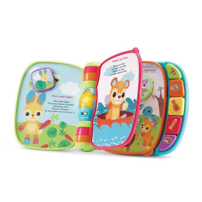 VTECH BABY - Super Livre EnchantÈ des Baby Loulous - Bleu