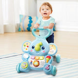 Porteur - Trotteur VTECH BABY - …lÈphanteau Trottino - Avec Frein - Bleu