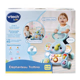 Porteur - Trotteur VTECH BABY - …lÈphanteau Trottino - Avec Frein - Bleu