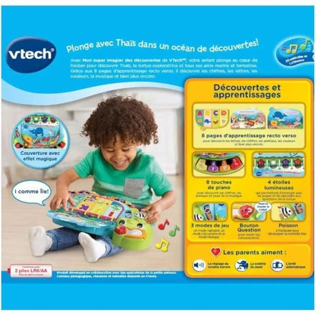 VTECH BABY - Mon Super Imagier des Découvertes