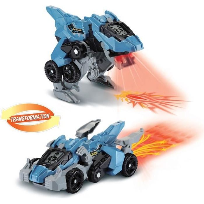 VTECH - Switch & Go Dinos Fire - Lazor, Le Super Vélociraptor