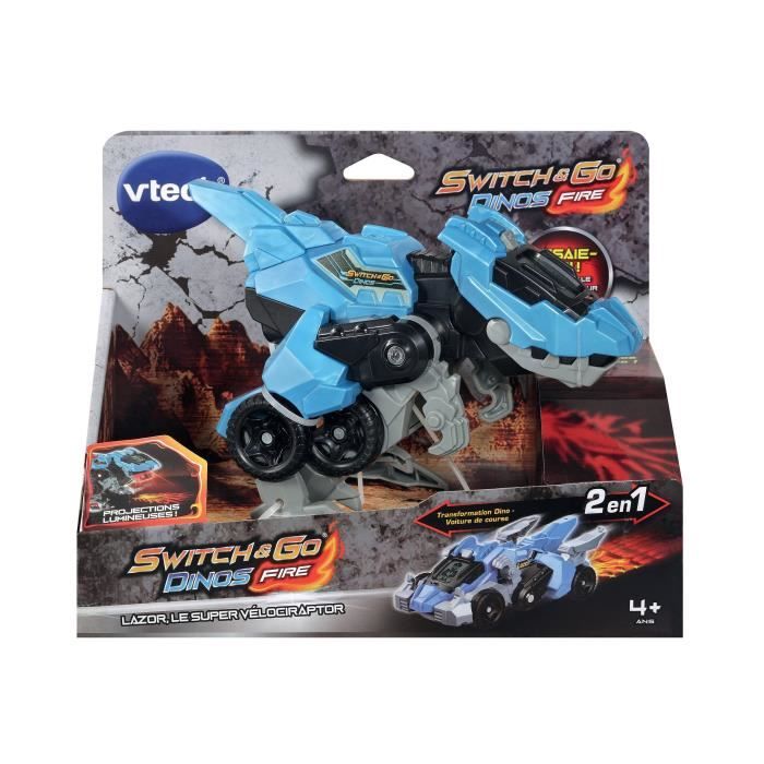 VTECH - Switch & Go Dinos Fire - Lazor, Le Super VÈlociraptor