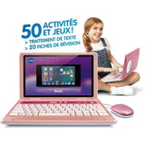 Ordinateur pour enfant VTECH Genio - Clavier AZERTY, souris, écran 5'', mémoire 8GB - Rose