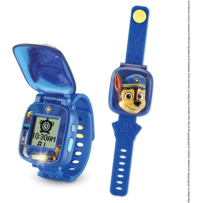 Montre-Jeu Interactive de Chase - VTECH - Pat Patrouille - Multifonction parlante pour enfant