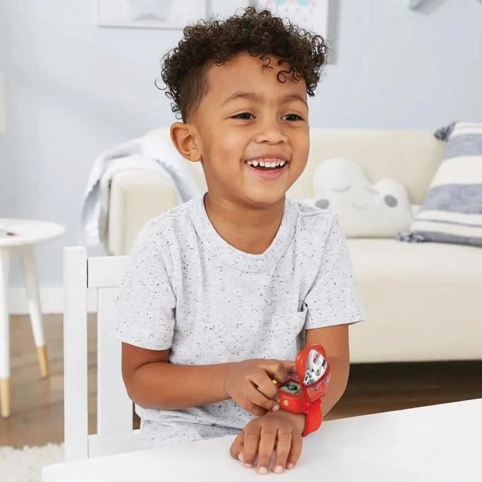 Montre-Jeu Interactive VTECH Pat Patrouille Marcus - Rouge - Pour Enfant a partir de 3 ans