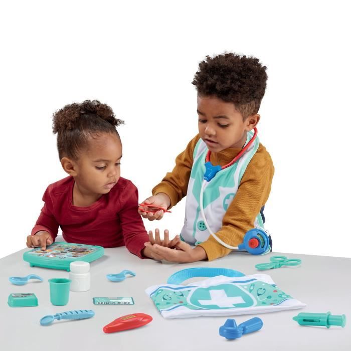 VTECH - 1,2,3 Imite-Moi - Kit Apprenti Docteur …lectronique - Jouet d'Imitation Enfant