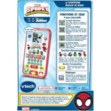 VTECH - SPIDEY - Le Smartphone Éducatif de Spidey - Enfant - Rouge - Mixte - 3 ans - Pile