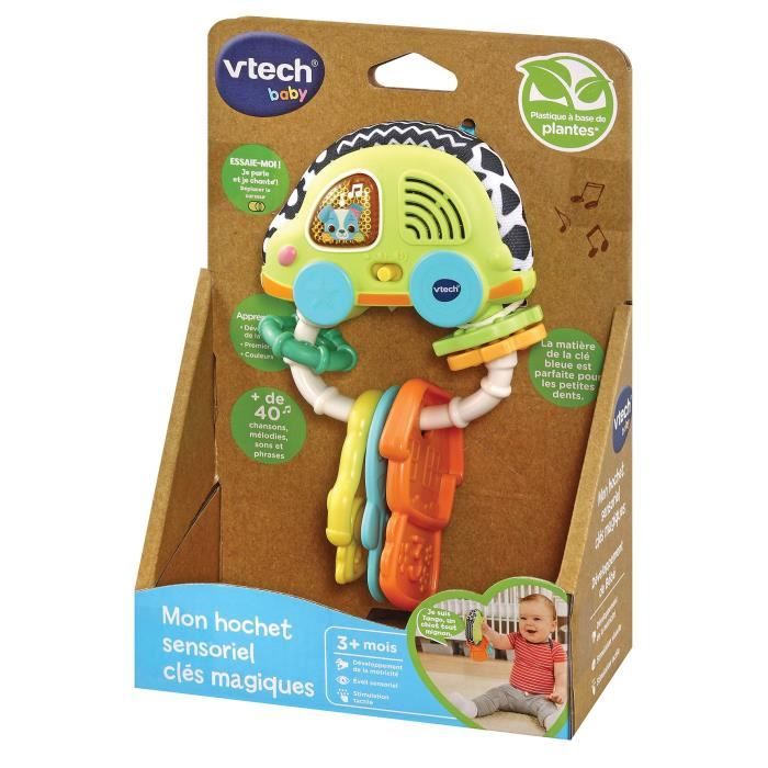 Hochet Sensoriel ClÈs Magiques Vtech Baby en bioplastique