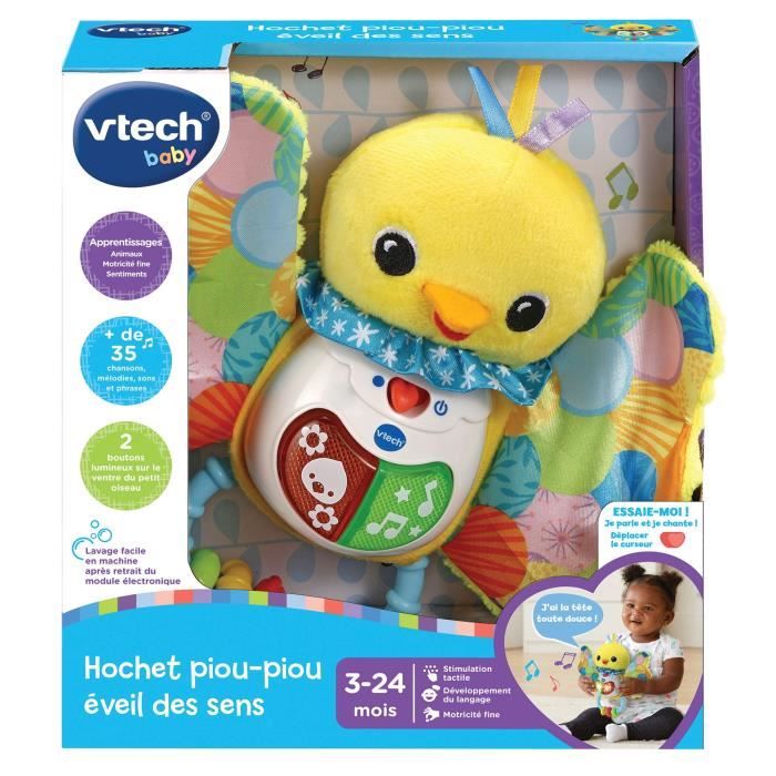 VTECH BABY - Hochet Piou-Piou Èveil des sens