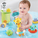 Coffret de bain multi-activité VTECH MAXI - Girafe mécanique - Pour enfants de 5 mois a 5 ans