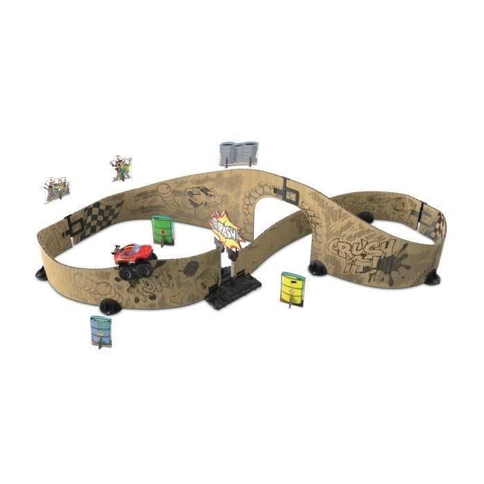 Circuit de course en carton VTECH CAR-BOARD RACERS - CIRCUIT MONSTER TRACKS pour enfant de 5 ans et plus