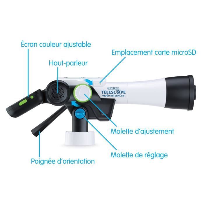 VTECH Genius XL - Télescope vidéo interactif