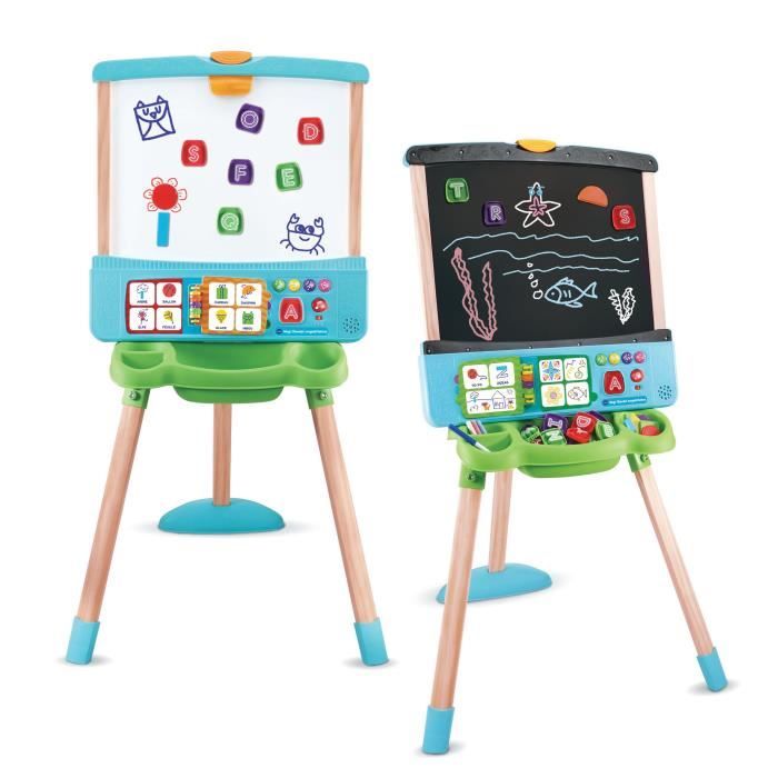 Chevalet Magneti'lettres 3 en 1 - VTECH - Bois FSC - Pour dessiner et apprendre