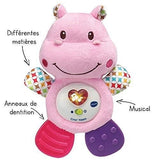 VTECH BABY - Hochet Croc'Hippo - Peluche TexturÈe Rose