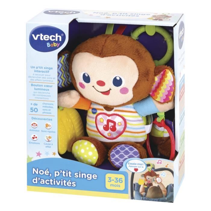 VTECH BABY - Jouet d'Eveil - NoÈ, P'tit Singe d'ActivitÈs