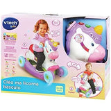 Porteur a Bascule - VTECH BABY - ClÈo Ma Licorne Basculo 2en1 - Parlant et Lumineux - Rose