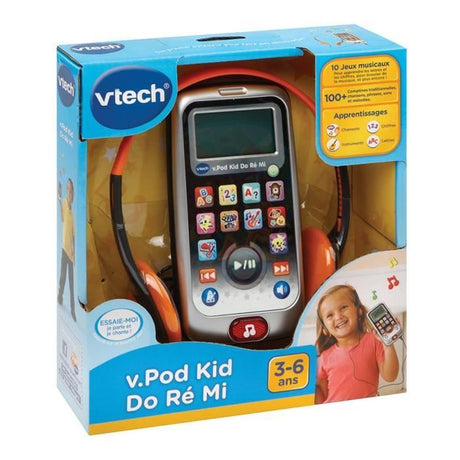 Lecteur musical éducatif V.Pod Kid Do, Ré, Mi de VTECH pour enfants de 3 a 6 ans