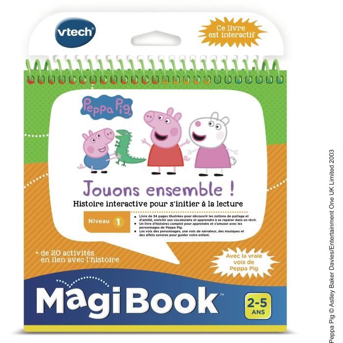 Livre Interactif Magibook - Peppa Pig - Niveau 1 - VTECH