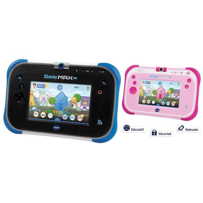 VTECH - Console Storio Max 2.0 5 Bleue - Tablette …ducative Enfant