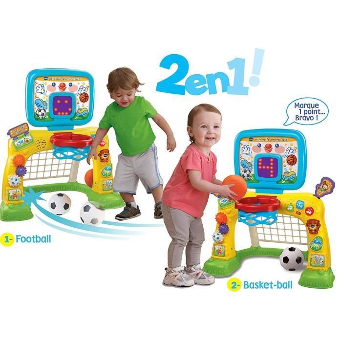 Jeu interactif BÈbÈ Multisport IntÈractif - VTECH - Basket/Foot - 12 a 36 mois