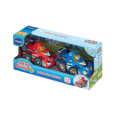 VTECH - TUT TUT BOLIDES - COFFRET DUO COURSE (LOUIS + TOM) - Multicolore