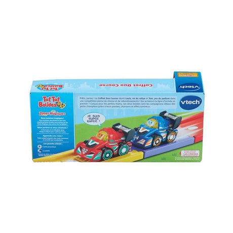 VTECH - TUT TUT BOLIDES - COFFRET DUO COURSE (LOUIS + TOM) - Multicolore