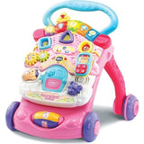 Trotteur parlant 2 en 1 VTECH - Super Trotteur - Rose pour bÈbÈ de 9 a 36 mois