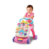 Trotteur parlant 2 en 1 VTECH - Super Trotteur - Rose pour bÈbÈ de 9 a 36 mois